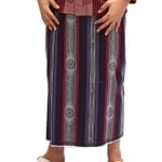 Rayon indonesian sarong with jacquard fabric by atlas